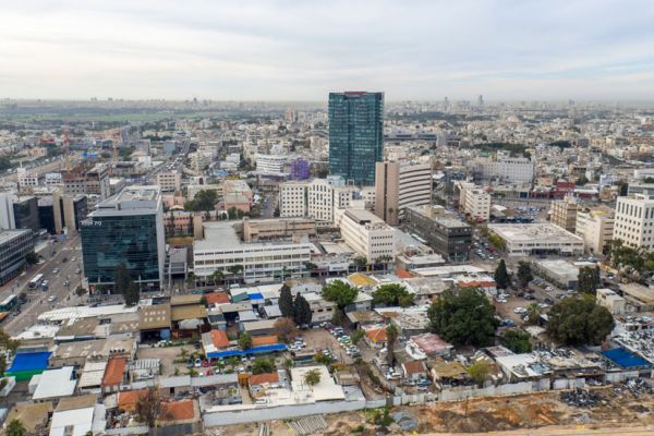 קומה גבוהה למכירה בפרוייקט עתידי בתל אביב.